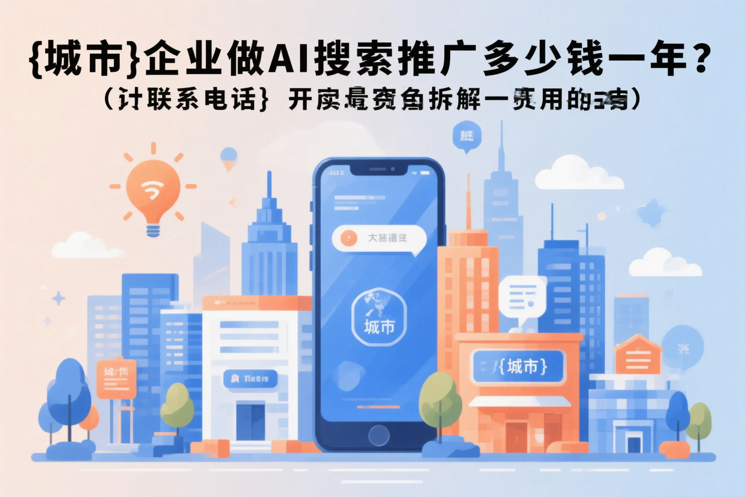 天门企业做AI搜索推广多少钱一年？真实费用拆解