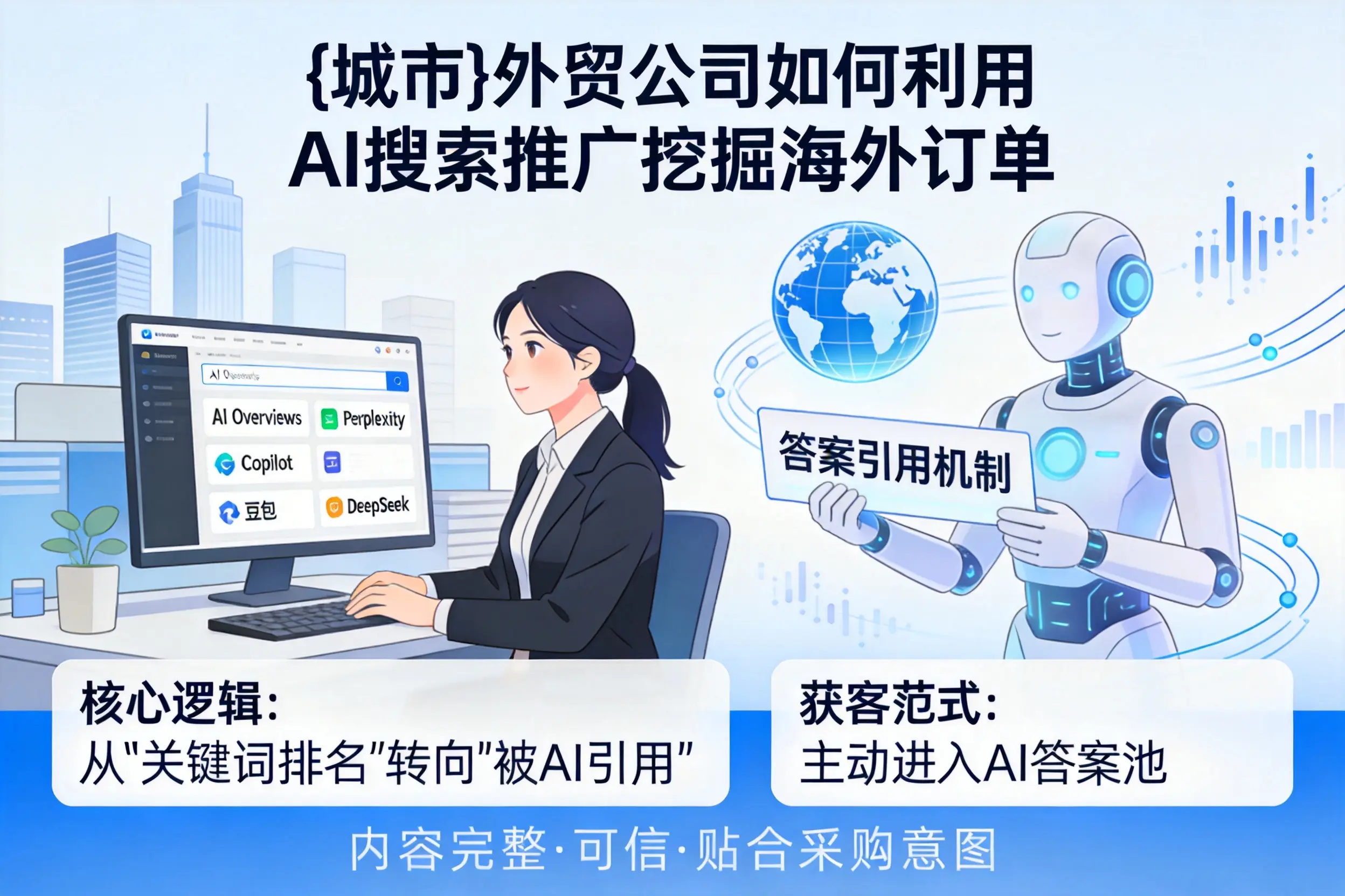 天门外贸公司如何利用AI搜索推广挖掘海外订单