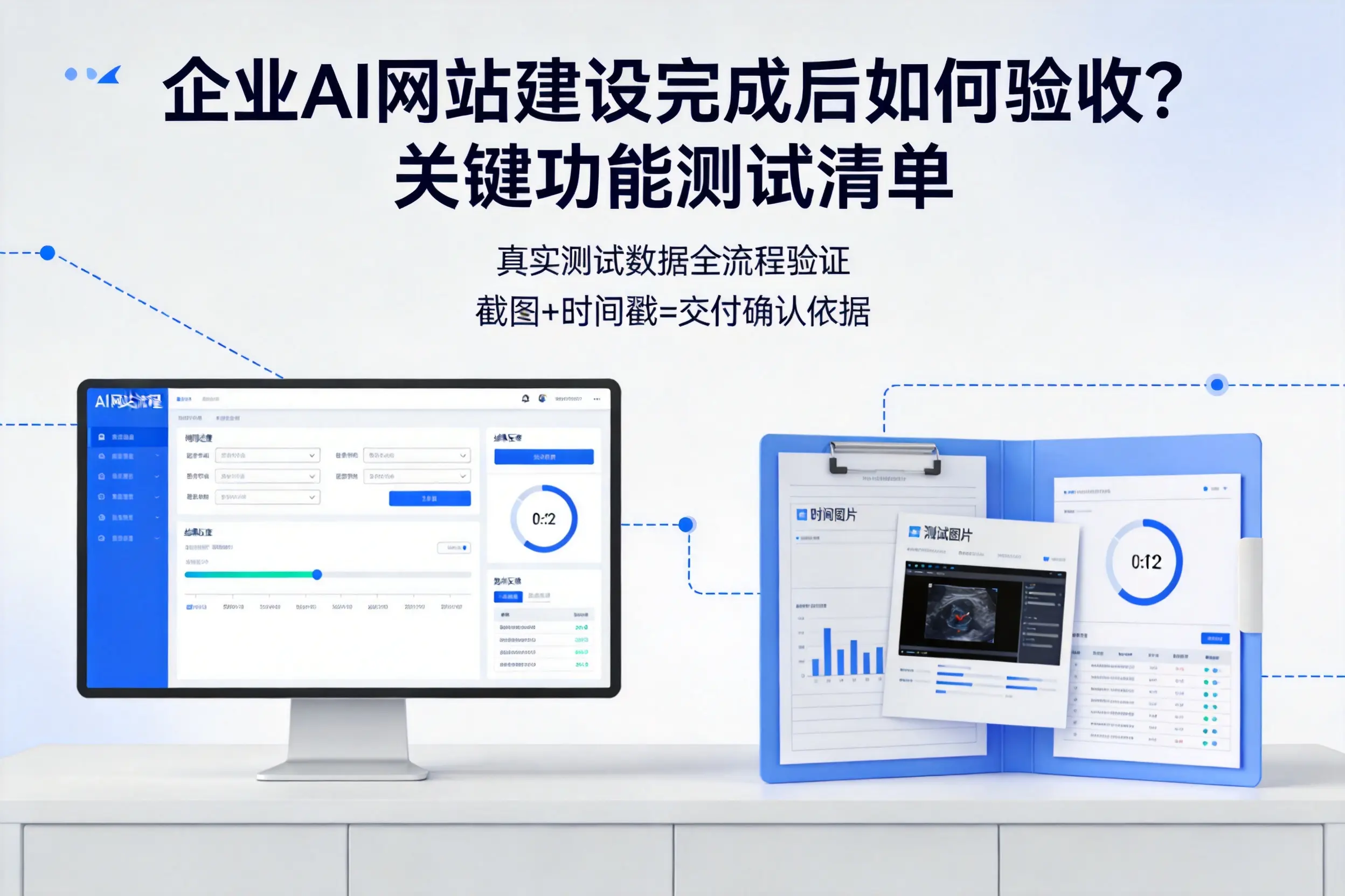 天门企业AI网站建设完成后如何验收?关键功能测试清单