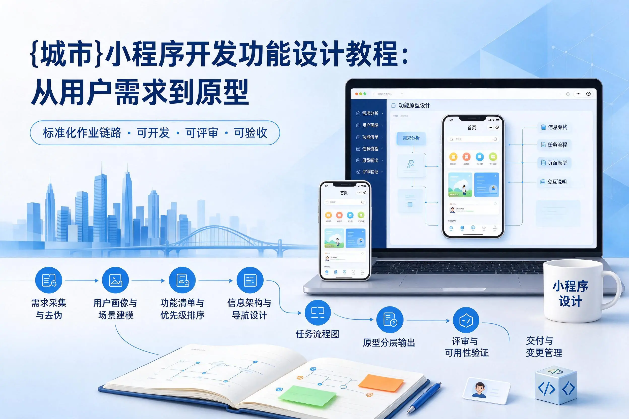 天门小程序开发功能设计教程:从用户需求到原型