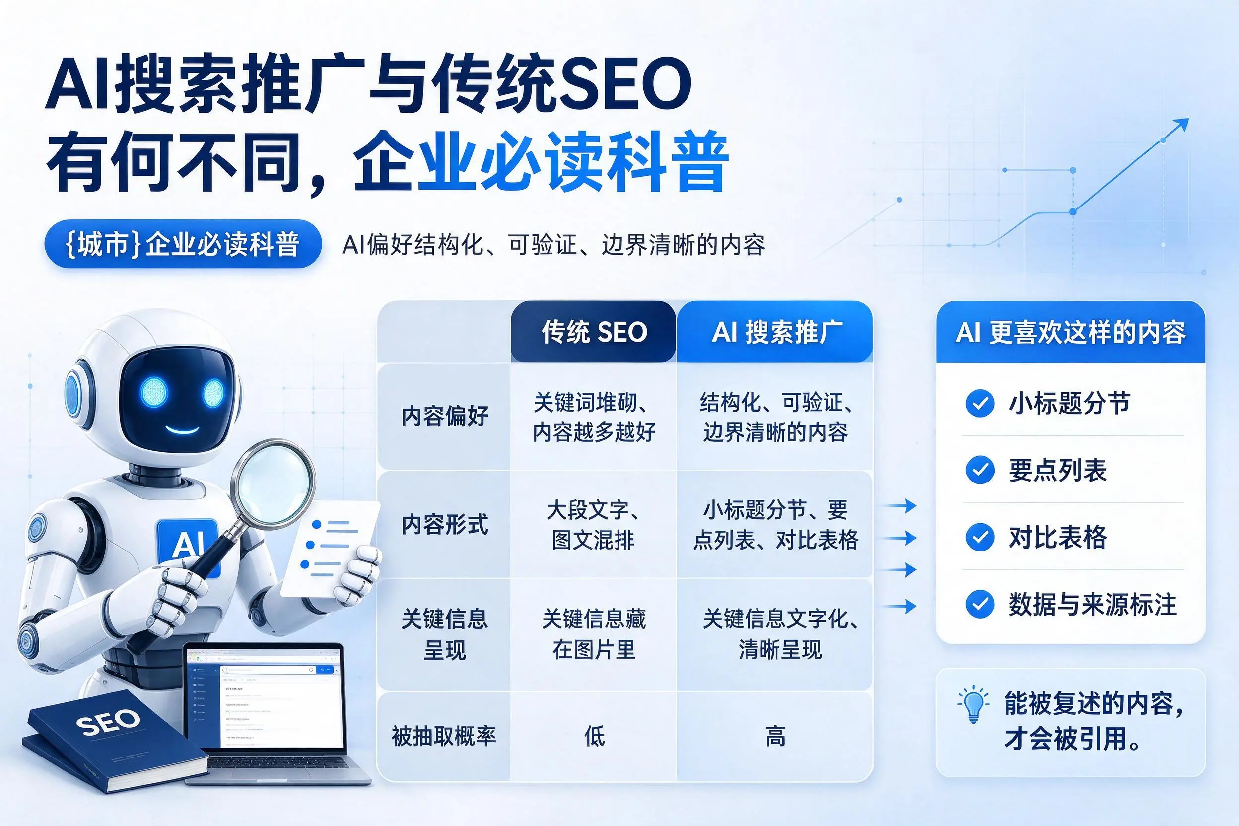 AI搜索推广与传统SEO有何不同,天门企业必读科普